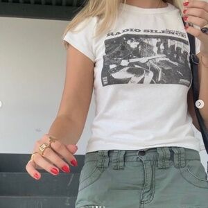 John Galt/Brandy Melville Hailie Radio Silence top